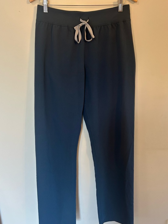 Figs Pants - Figs Navy Scrubs Technical Collection M/T Jogger Pants with Contrast Drawstring